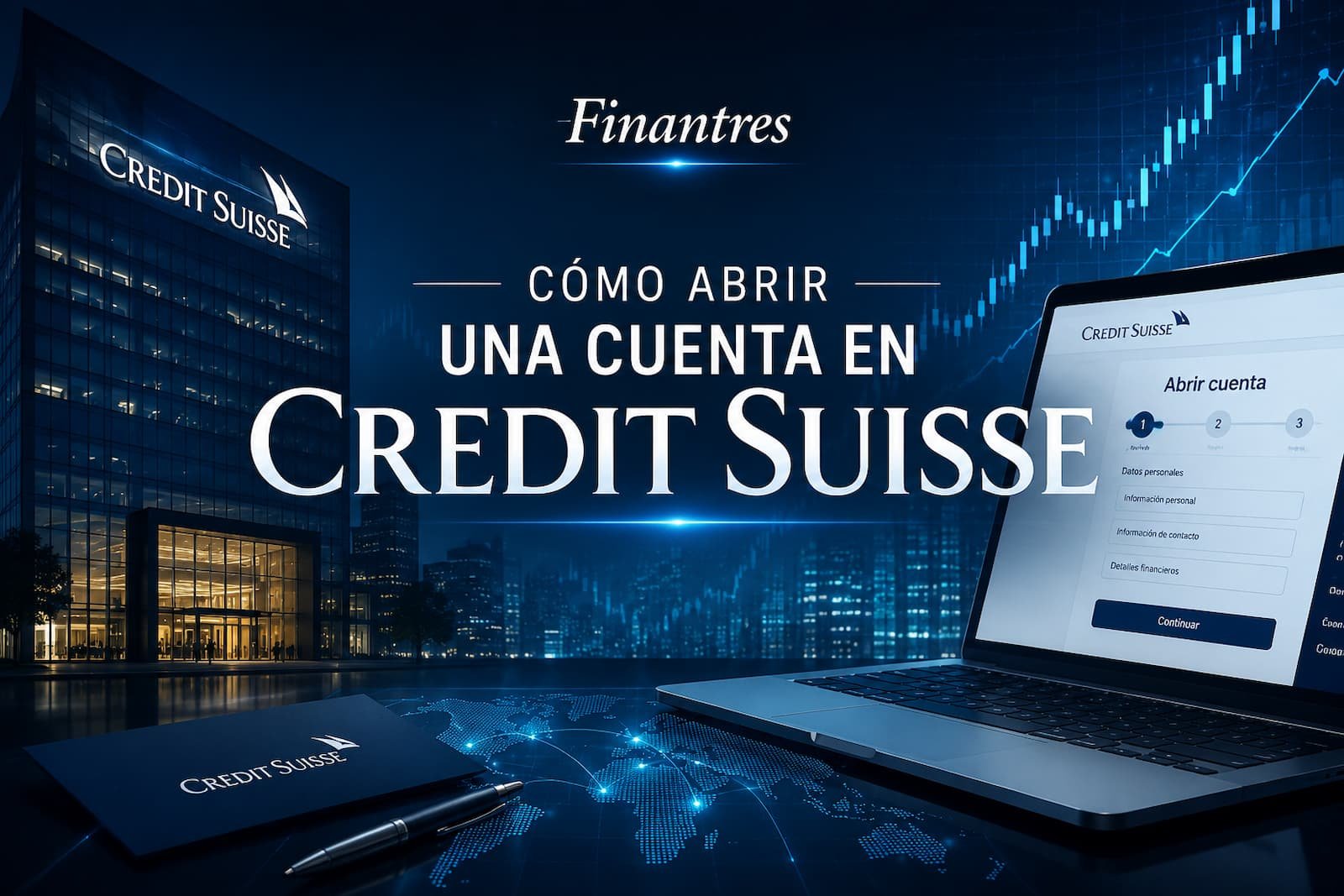 Cómo abrir una cuenta en Credit Suisse