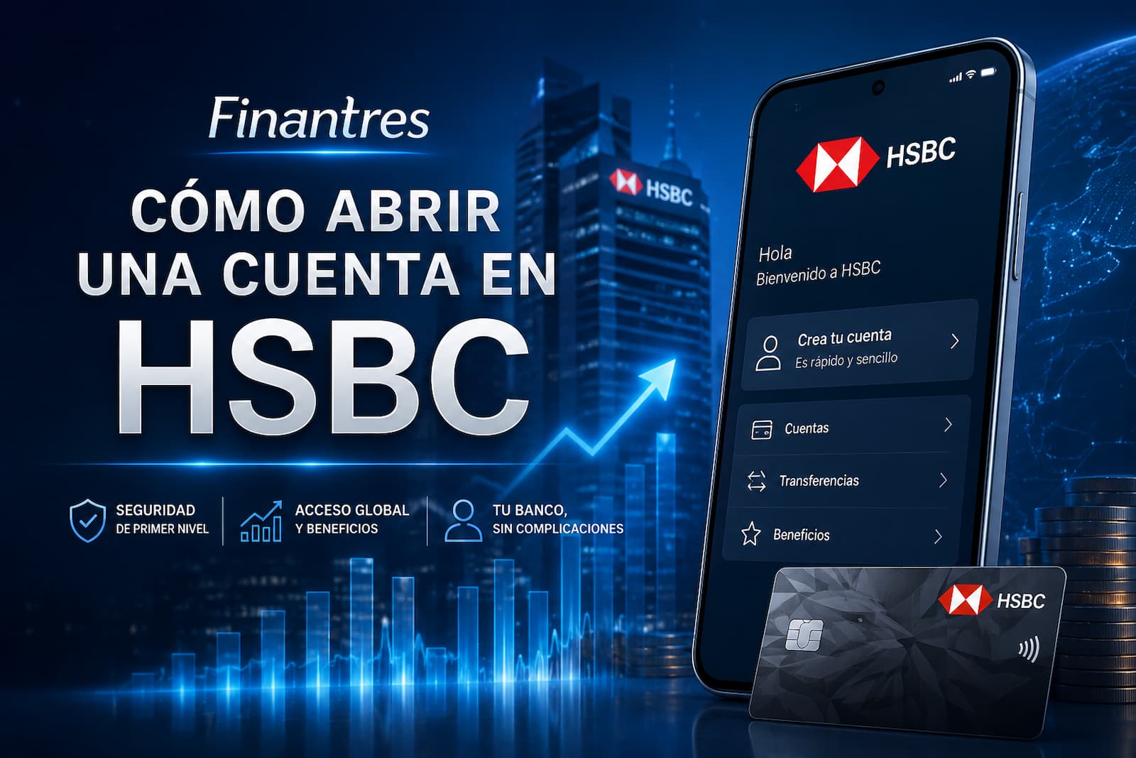 Cómo abrir una cuenta en HSBC