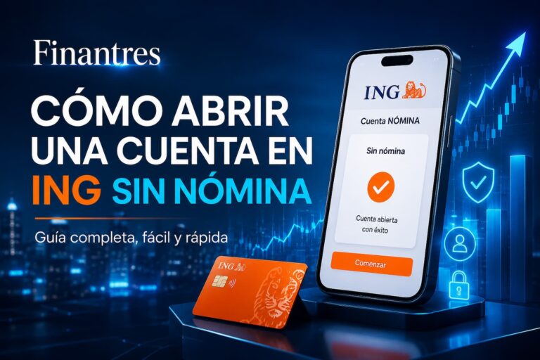 Cómo abrir una cuenta en ING sin nómina