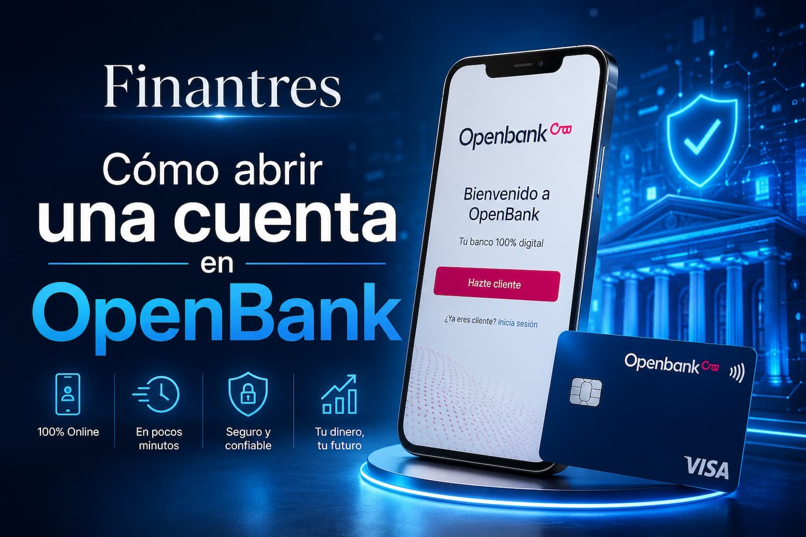 Cómo abrir una cuenta en OpenBank
