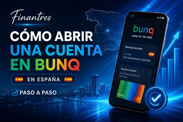 Cómo abrir una cuenta en bunq en España paso a paso