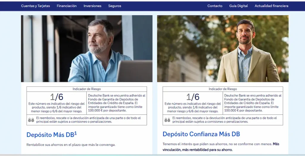 Depósitos Deutsche Bank