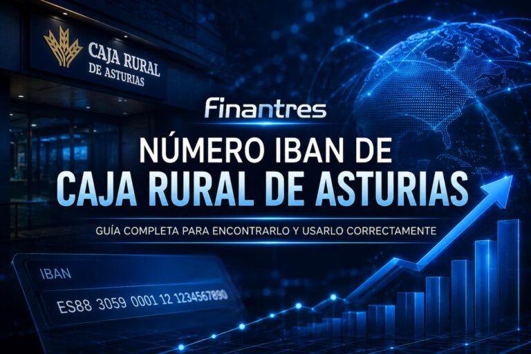 Número IBAN de Caja Rural de Asturias
