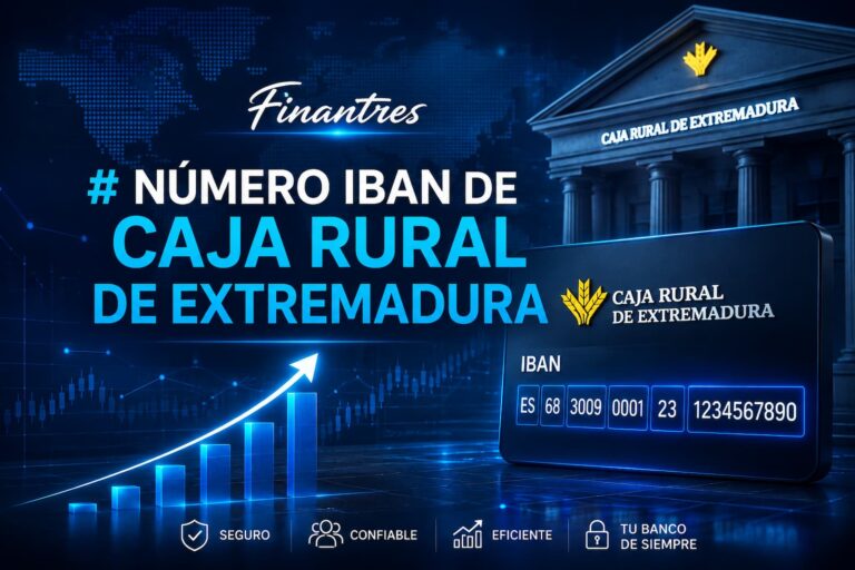 Número IBAN de Caja Rural de Extremadura