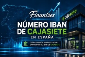 Número IBAN de CajaSiete en España