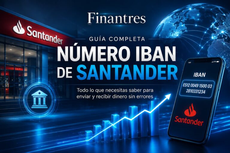 Número IBAN de Santander