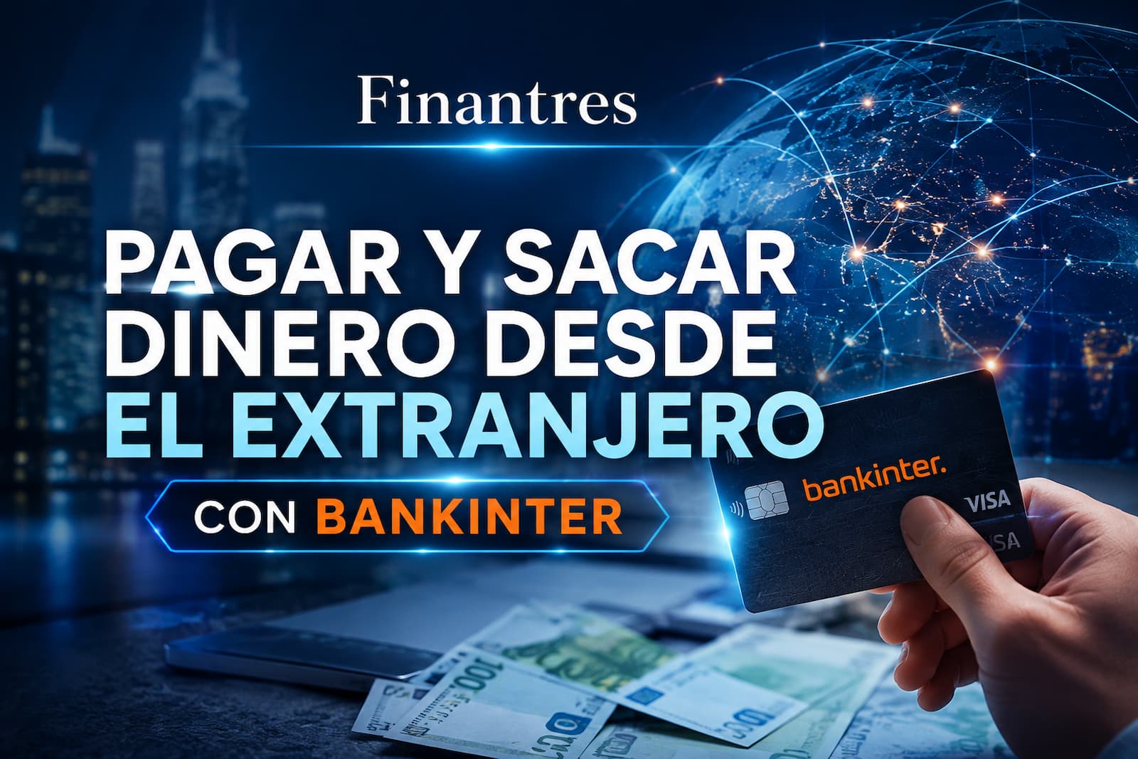 Pagar y sacar dinero desde el extranjero con Bankinter