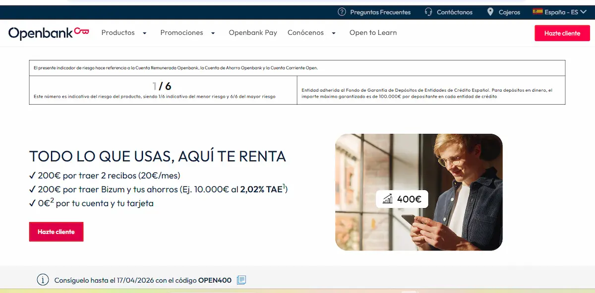 Promoción Openbank