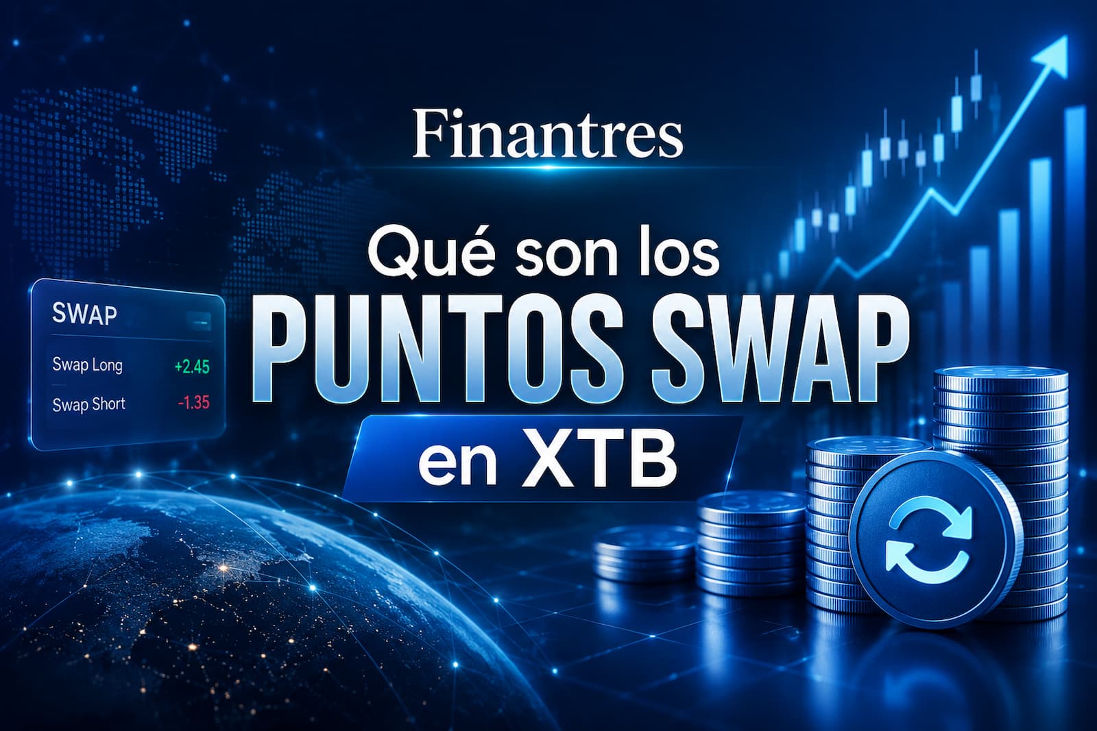 Qué son los puntos swap en XTB