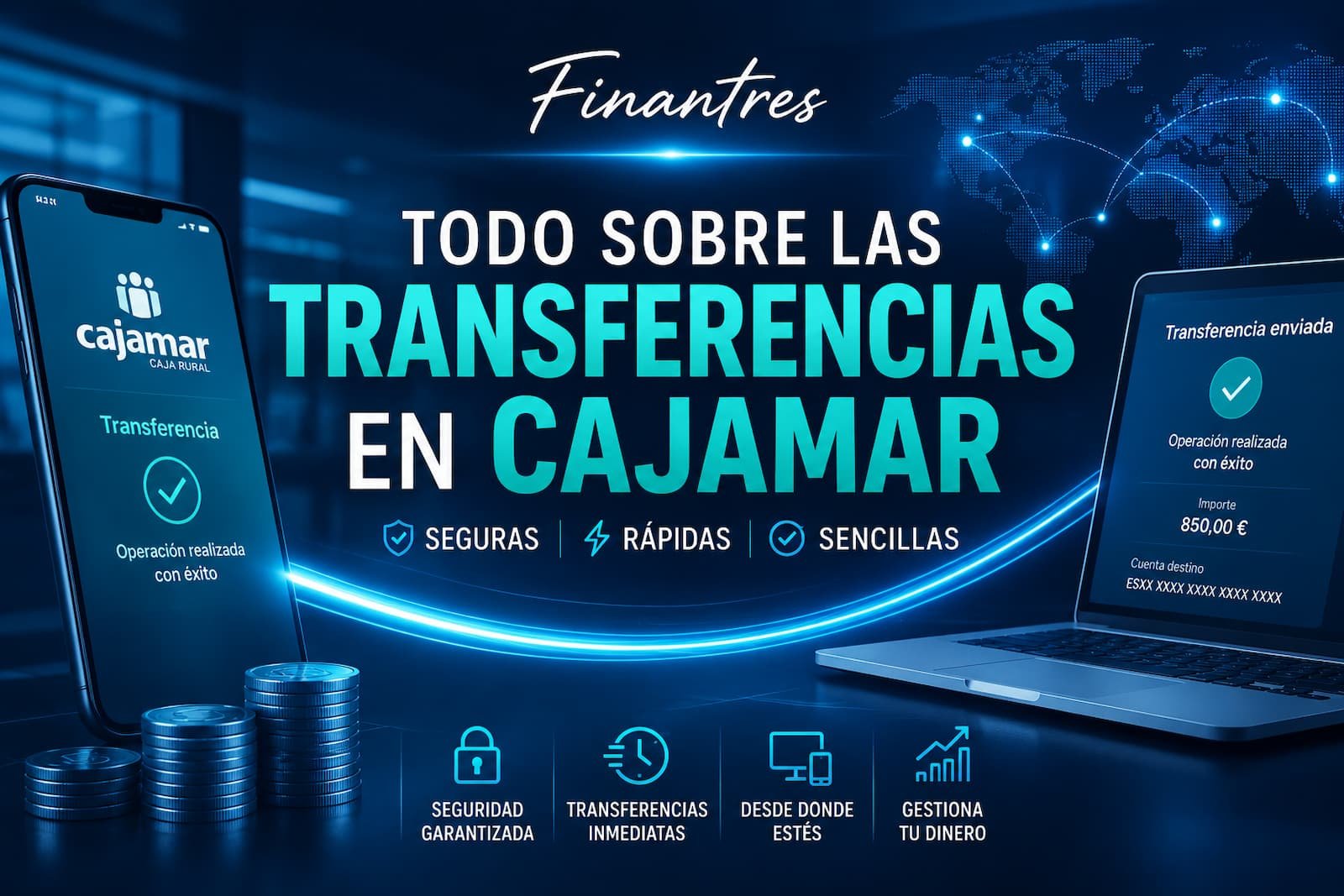 Todo sobre las transferencias en Cajamar