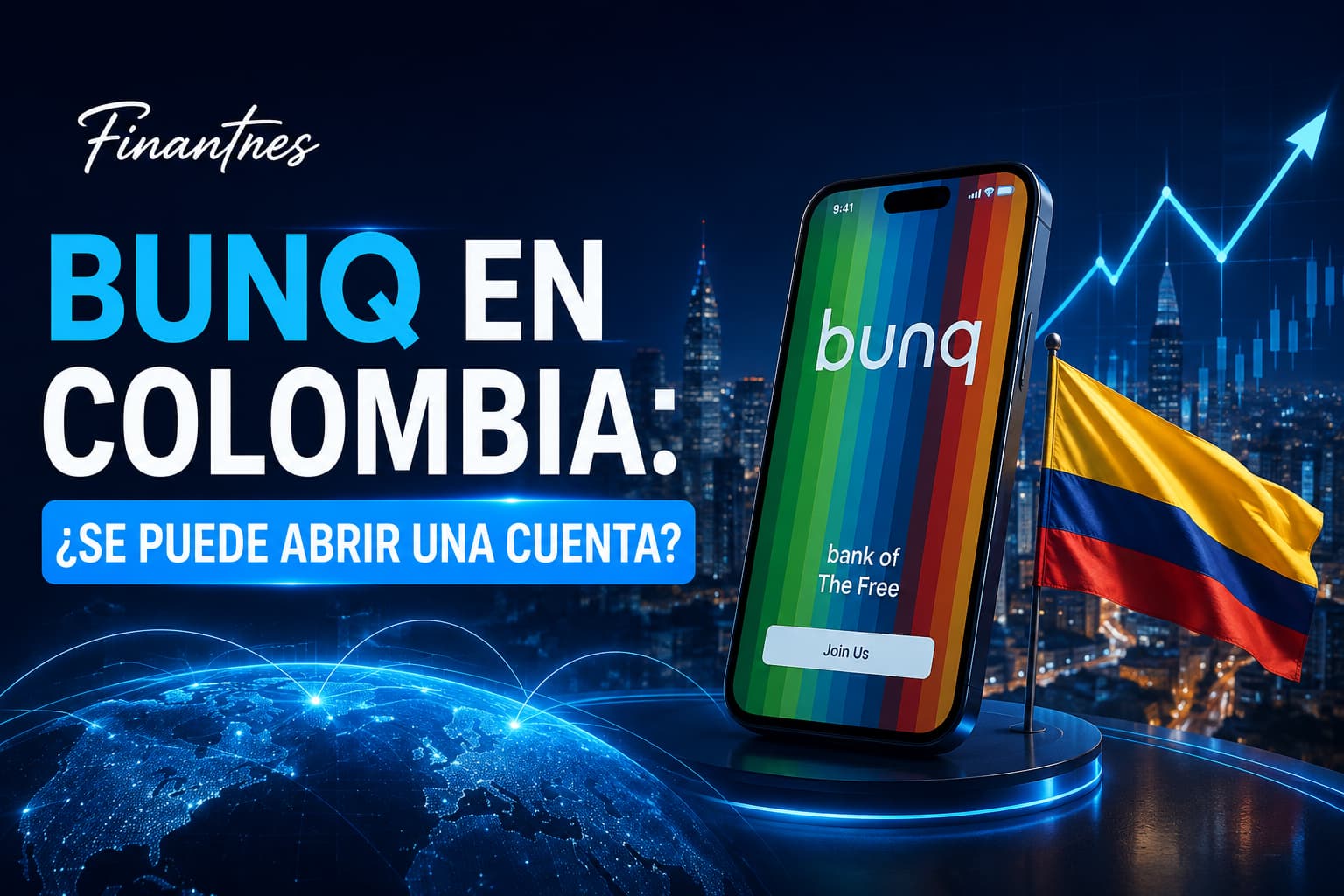 bunq en Colombia: ¿se puede abrir y usar la cuenta?