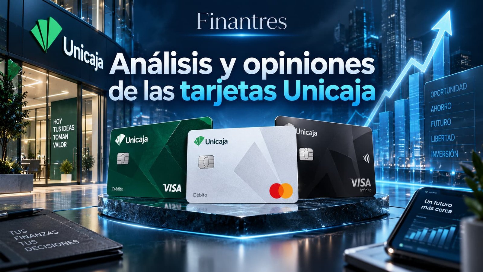 Análisis y opiniones de las tarjetas Unicaja
