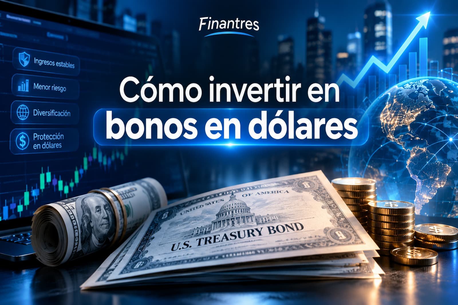 Cómo invertir en bonos en dólares