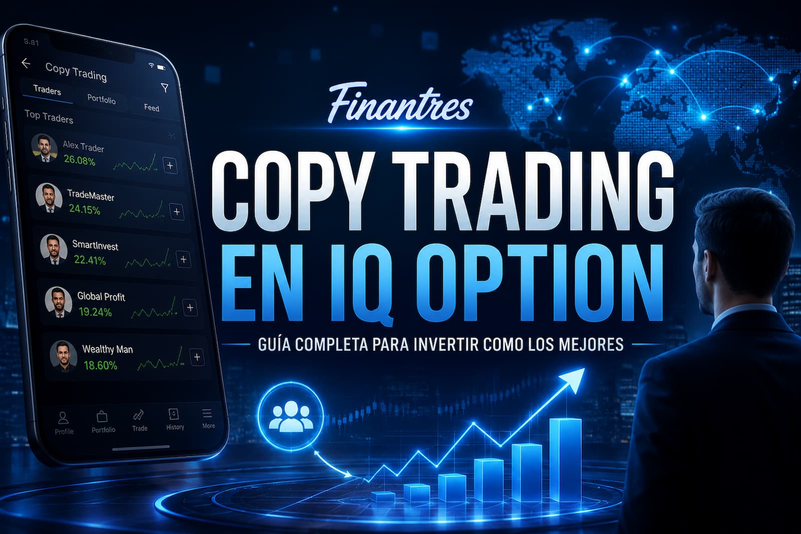 Copy trading en IQ Option
