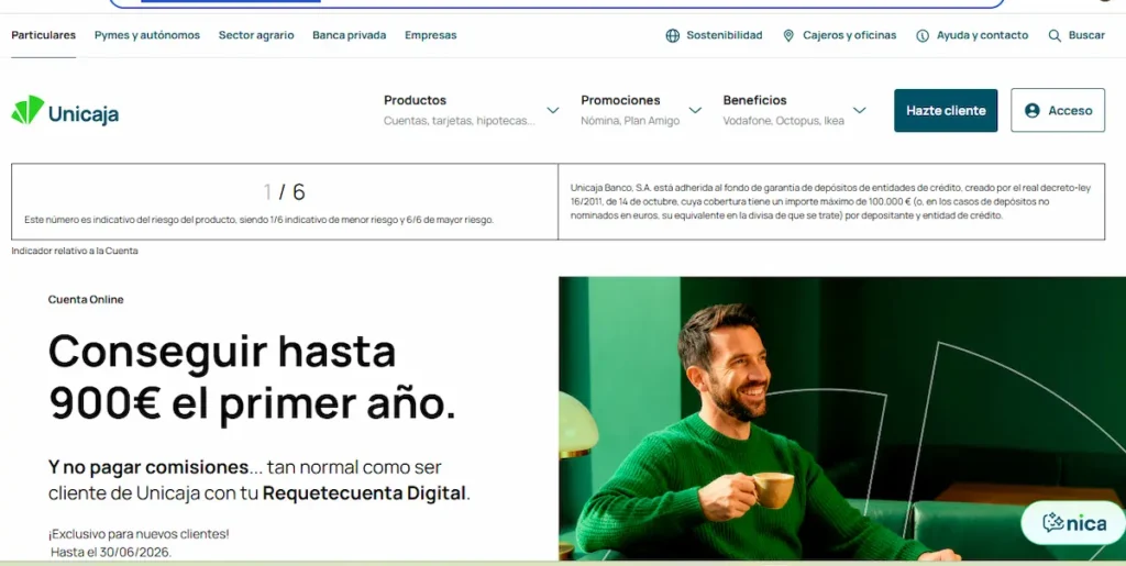 Cuenta Online Unicaja