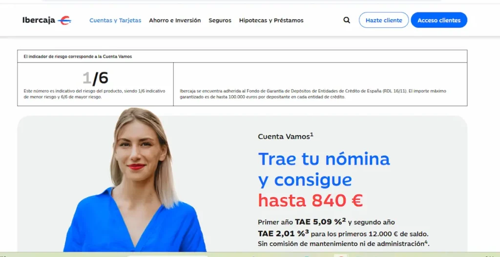 Cuenta Vamos Ibercaja