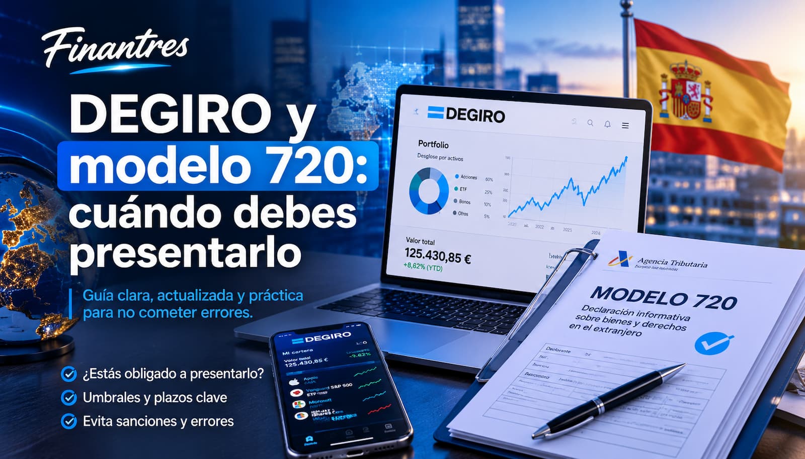 DEGIRO y modelo 720 cuándo debes presentarlo