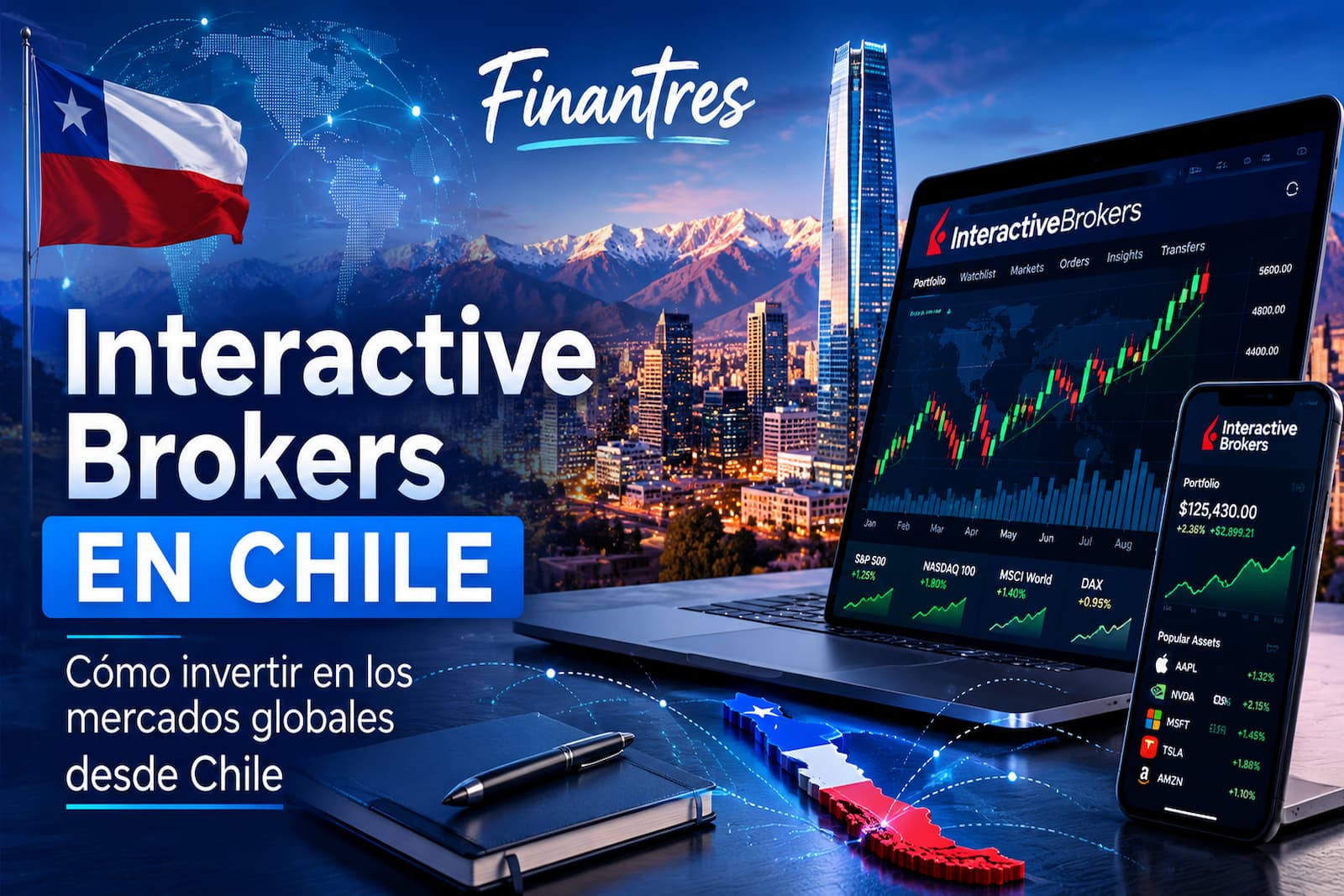 Interactive Brokers en Chile: opiniones, regulación y cómo abrir una cuenta