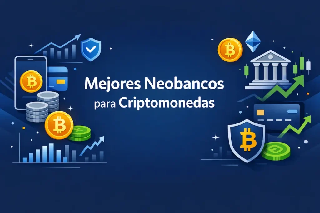 Mejores Neobancos para Criptomonedas