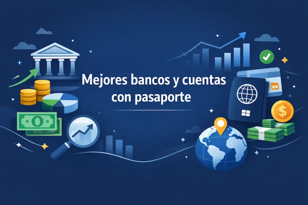 Mejores bancos y cuentas con pasaporte