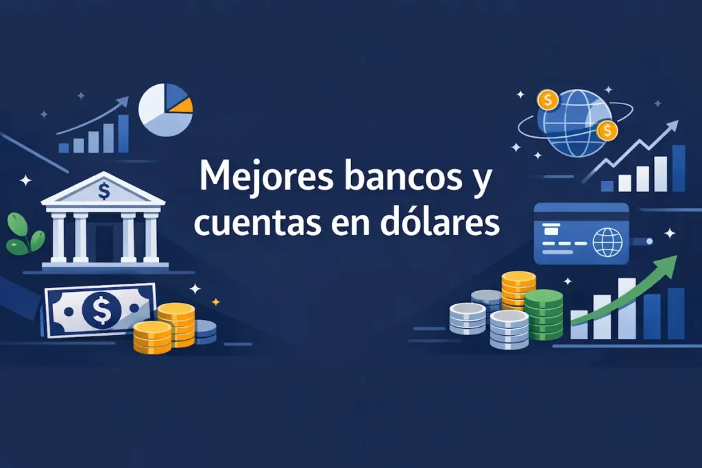 Mejores bancos y cuentas en dólares