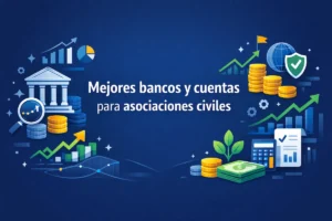 Mejores bancos y cuentas para asociaciones civiles