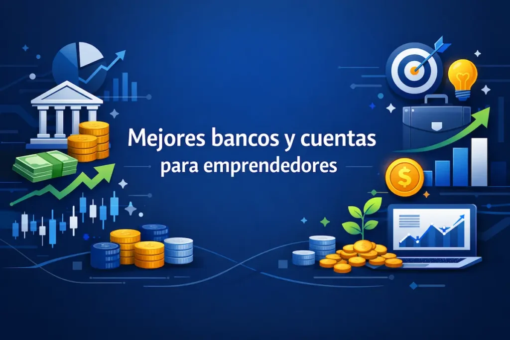 Mejores bancos y cuentas para emprendedores