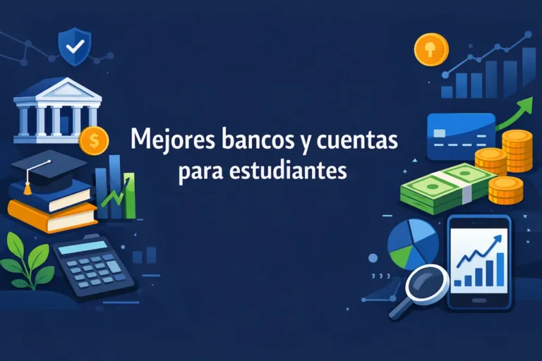 Mejores bancos y cuentas para estudiantes