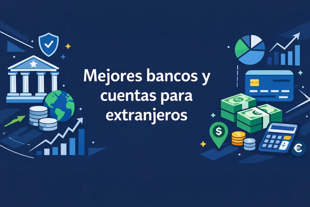 Mejores bancos y cuentas para extranjeros