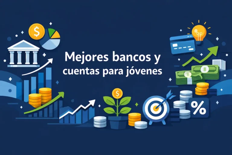 Mejores bancos y cuentas para jóvenes