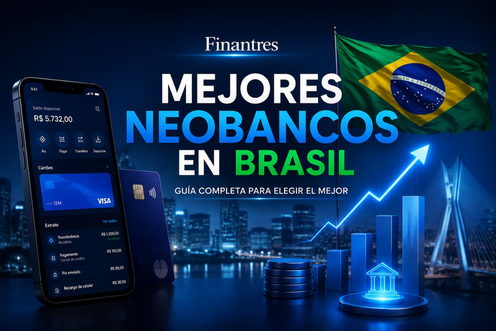 Mejores neobancos en Brasil