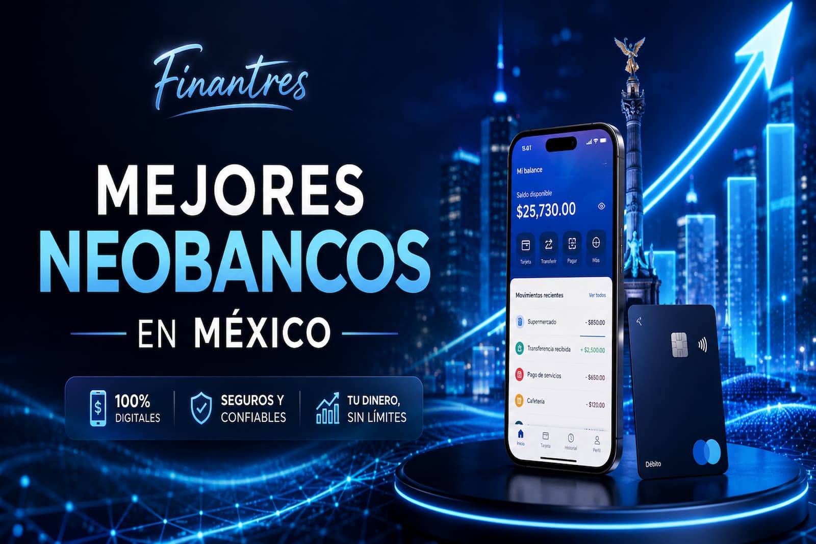 Mejores neobancos en México