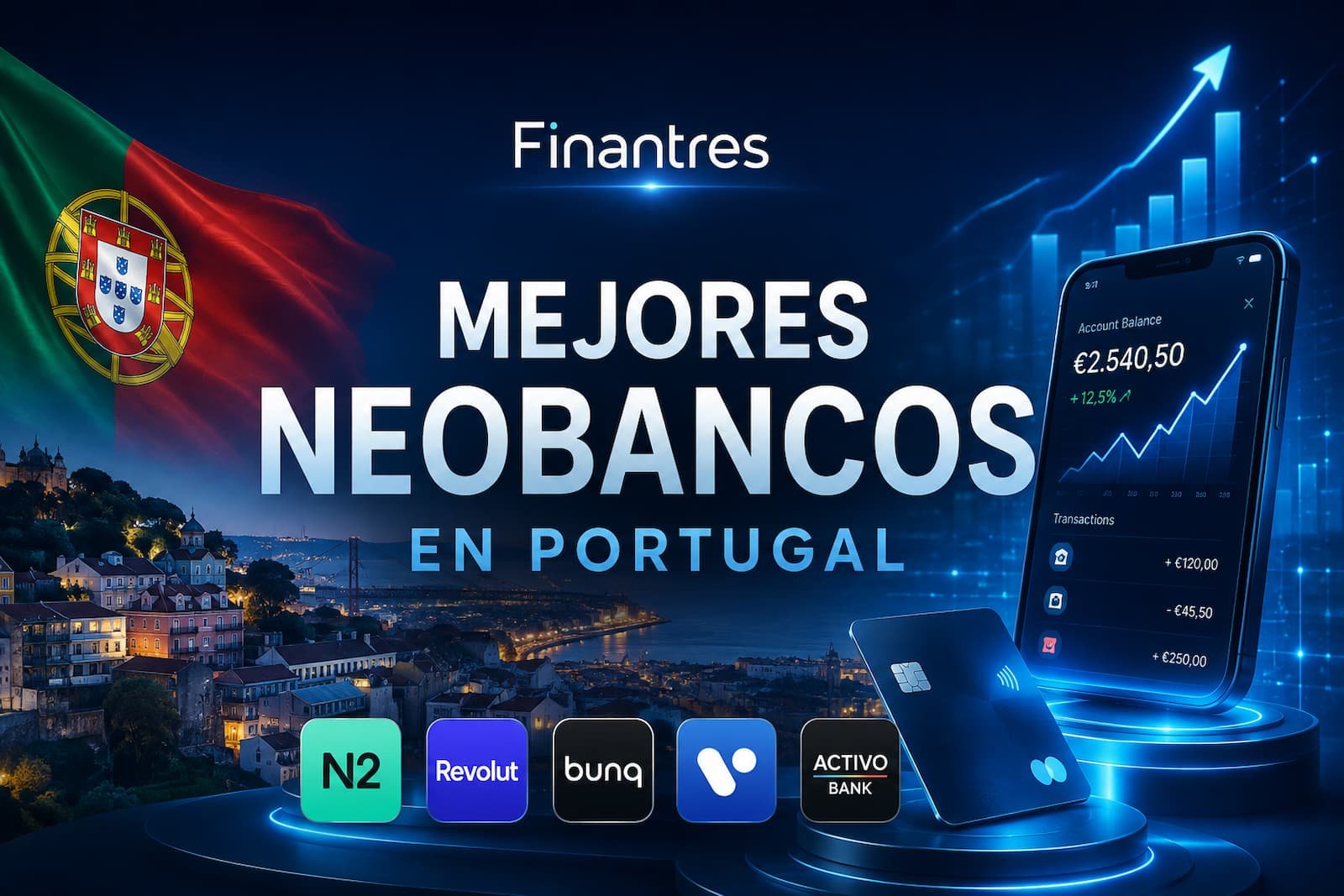 Mejores neobancos en Portugal