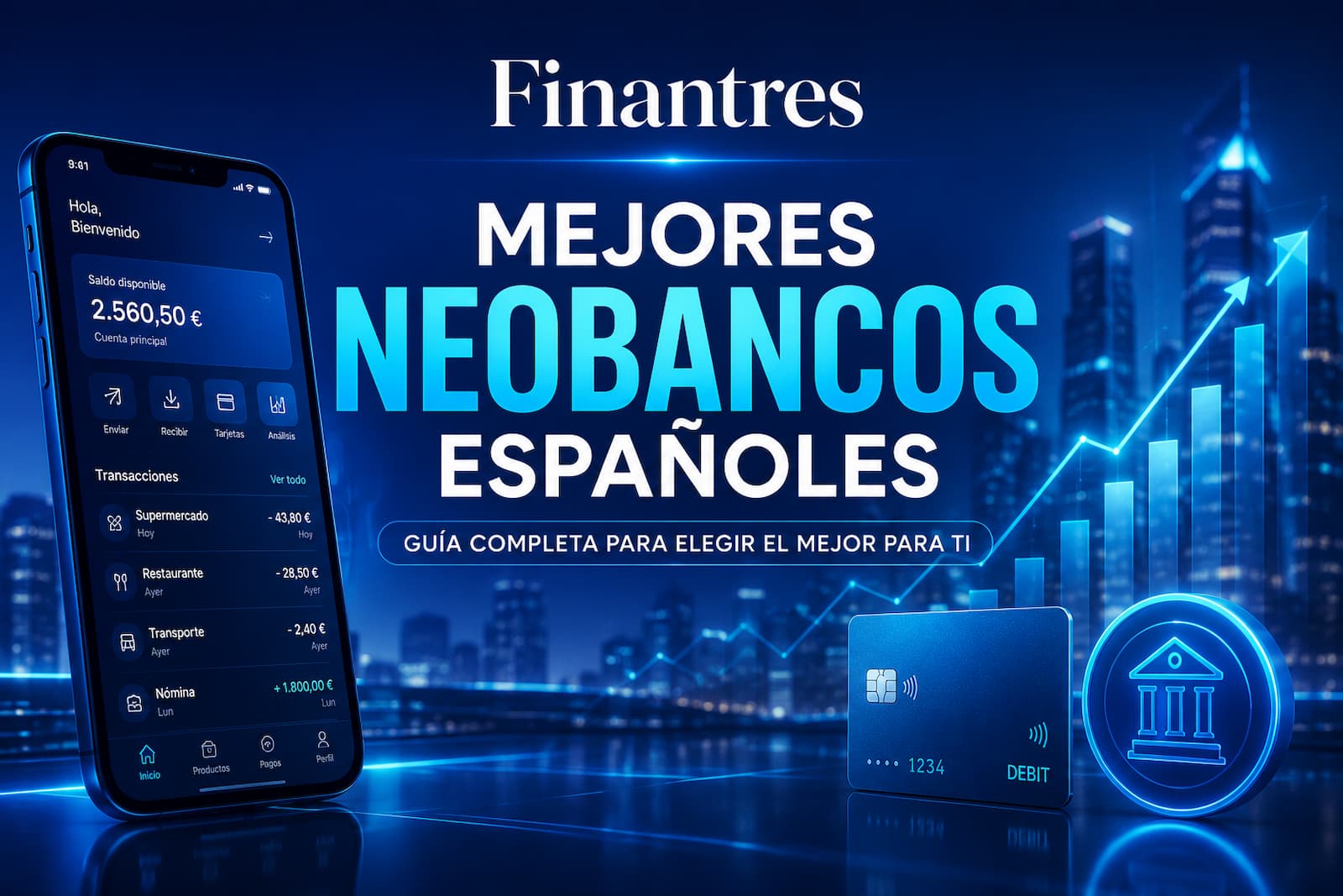 Mejores neobancos españoles
