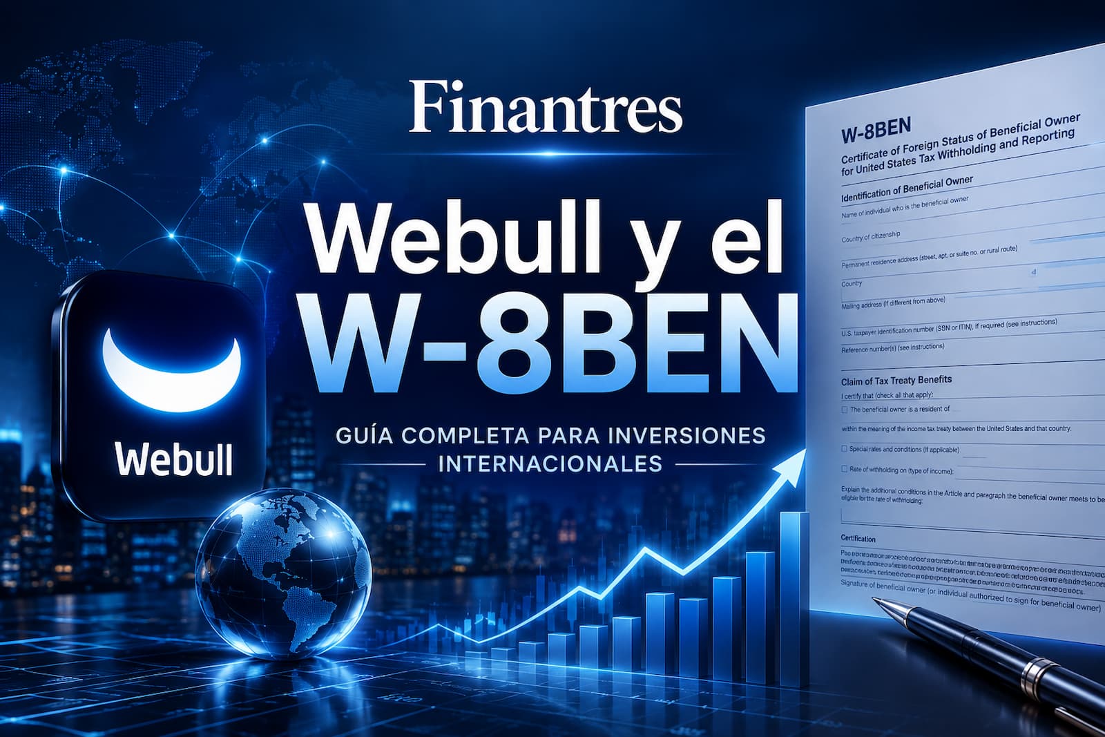Webull y el W 8BEN