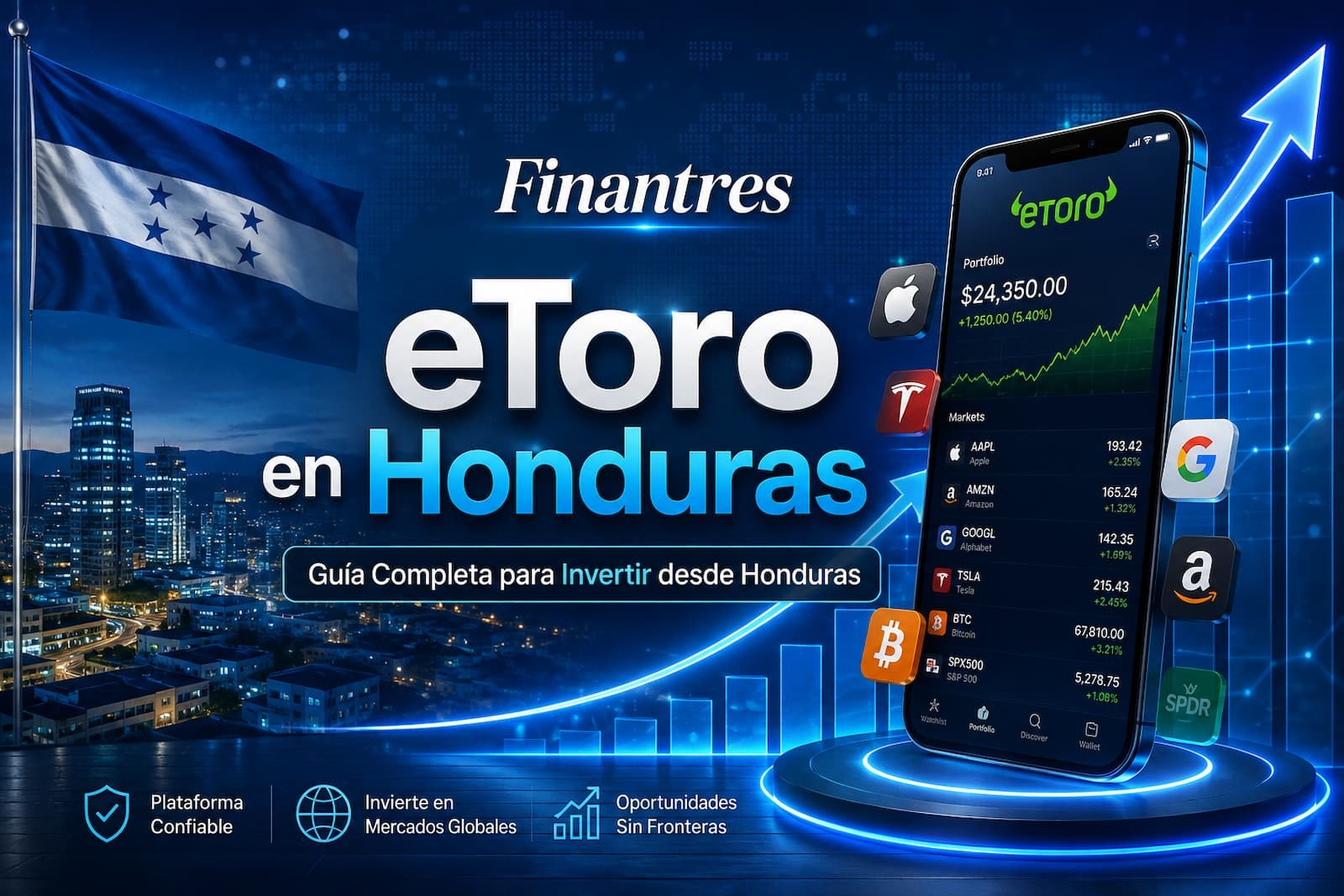 eToro en Honduras
