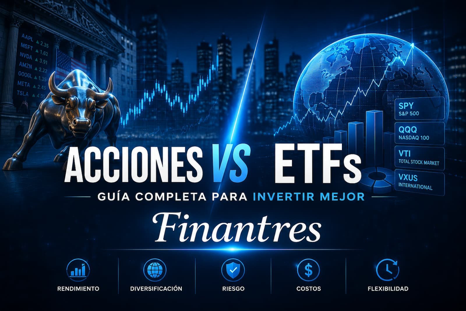 Acciones vs ETFs
