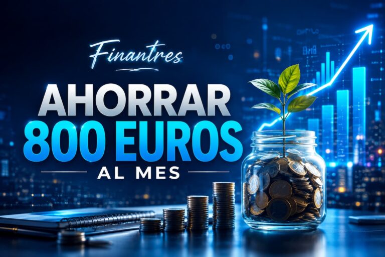 Ahorrar 800 euros al mes
