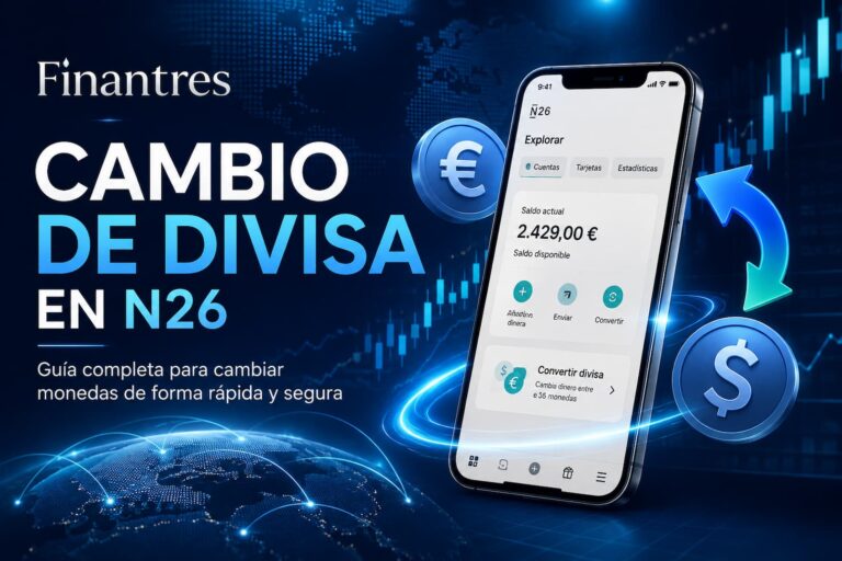 Cambio de divisas con N26: comisiones y tipo de cambio