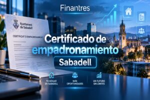 Certificado de empadronamiento Sabadell