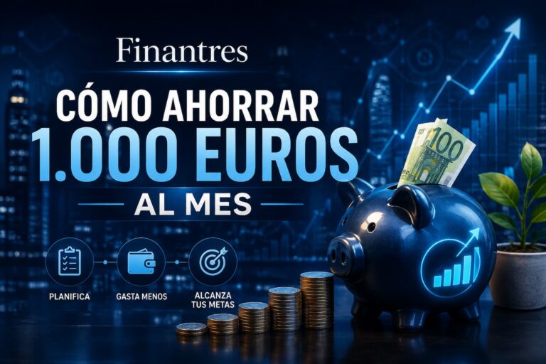 Cómo ahorrar 1 000 euros al mes
