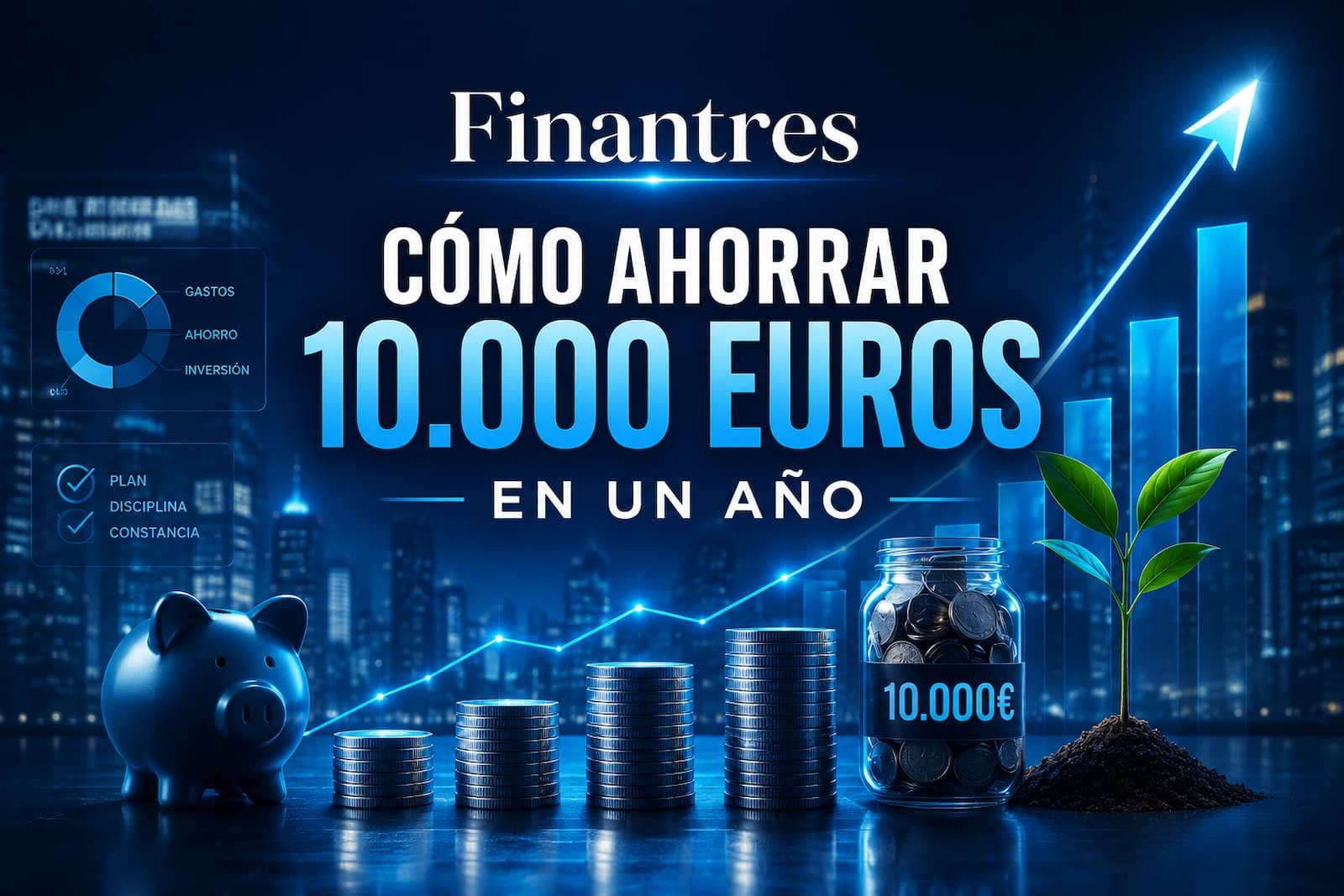 Cómo ahorrar 10 000 euros en un año