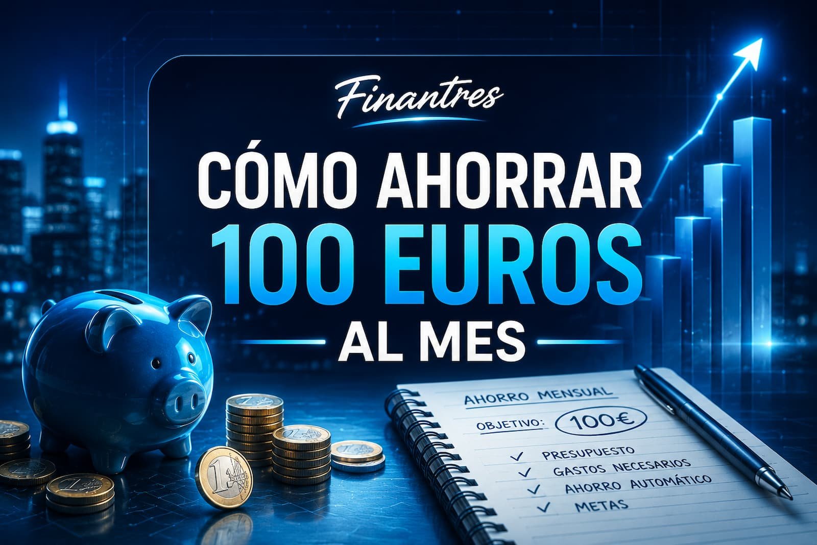 Cómo ahorrar 100 euros al mes