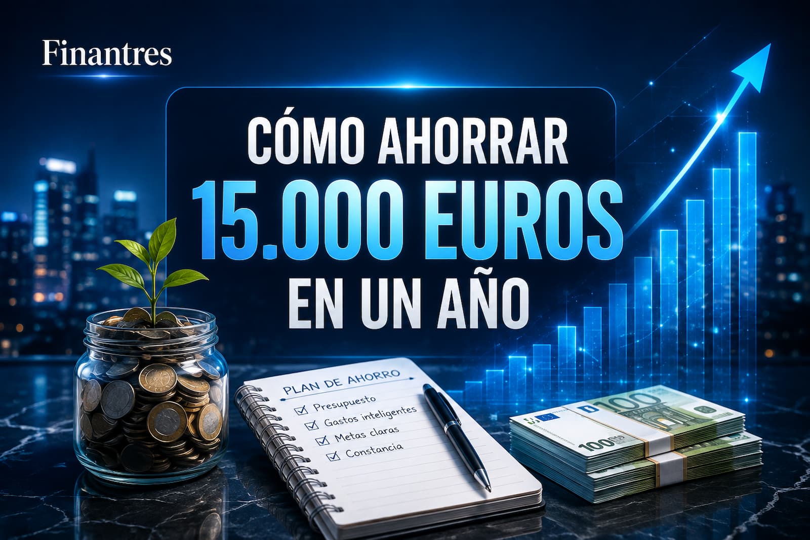 Cómo ahorrar 15.000 euros en un año