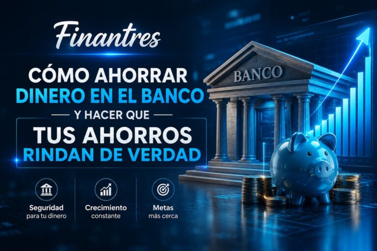 Cómo ahorrar dinero en el banco y hacer que tus ahorros rindan de verdadCómo ahorrar dinero en el banco y hacer que tus ahorros rindan de verdad
