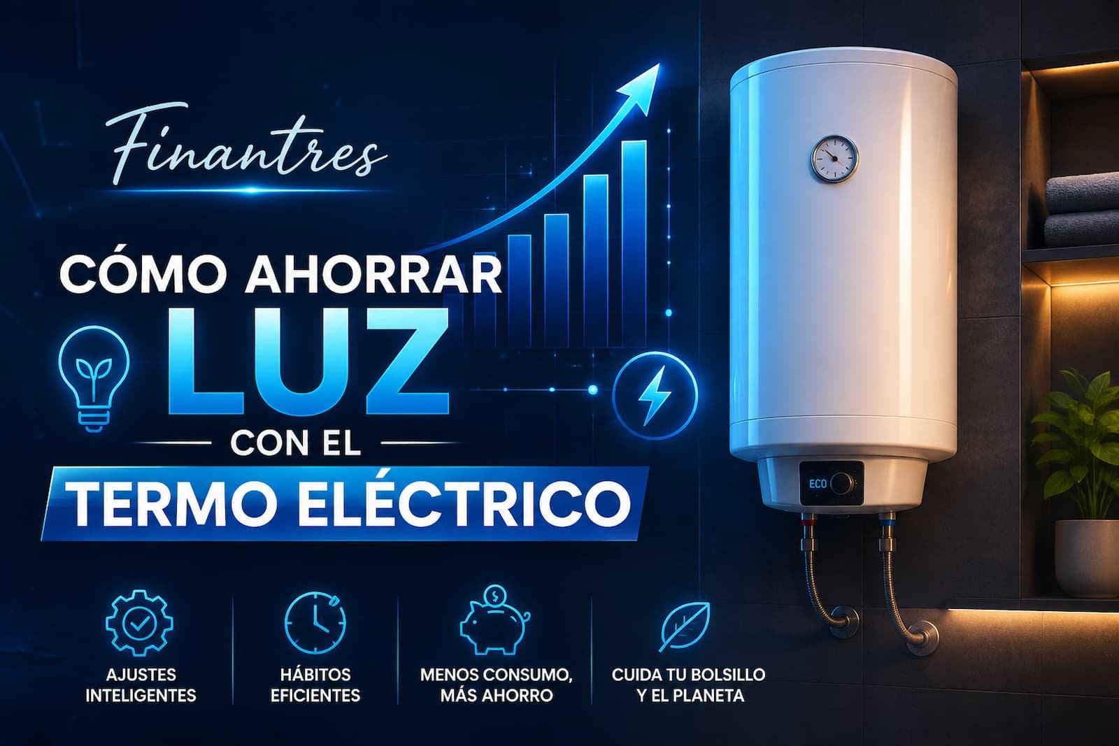Cómo ahorrar luz con el termo eléctrico