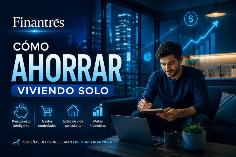 Cómo ahorrar viviendo solo