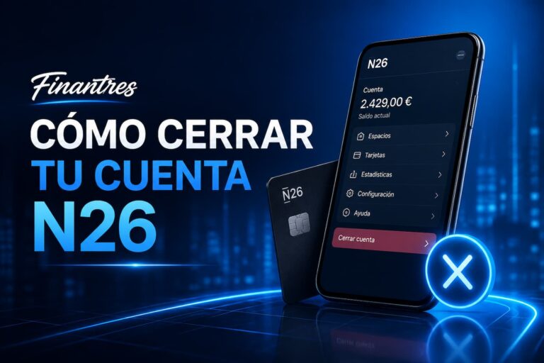Cerrar tu cuenta N26 paso a paso y sin complicaciones