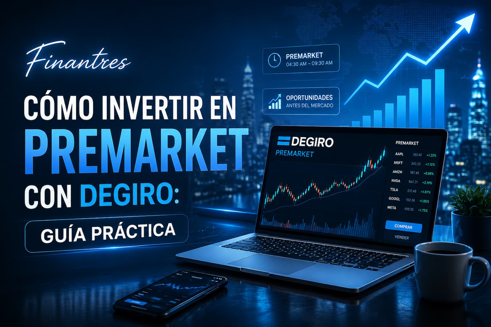 Invertir en premarket con DEGIRO