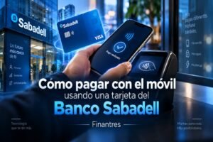Cómo pagar con el móvil usando una tarjeta del Banco Sabadell